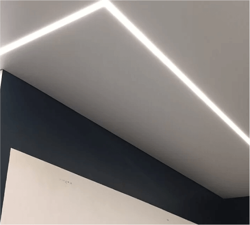 Теневые натяжные потолки